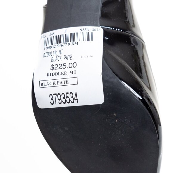 Jeffrey Campbell Riddler Patent Leather Pump Black Patent & Gold Size 9 - Picture 14 of 16